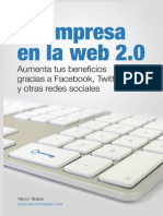 Tu Empresa en La Web 2.0. Aumenta tus beneficios gracias a Facebook, Twitter y otras redes sociales - Héctor Mainar (2012)