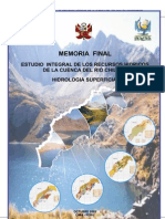Estudio Hidrologico Chillon