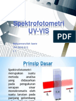 Presentasi Spektrofotometri Uv Vis