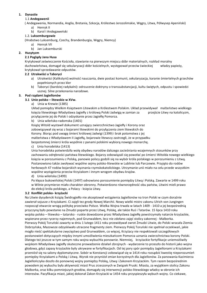 Sprawdzian Ze średniowiecza Liceum Język Polski Pdf Sprawdzian Historia Średniowiecze | PDF