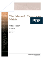 The Maxwell Capacitance Matrix WP110301 R01