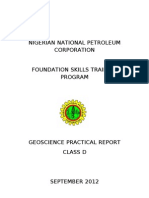 Class d Geoscience Report