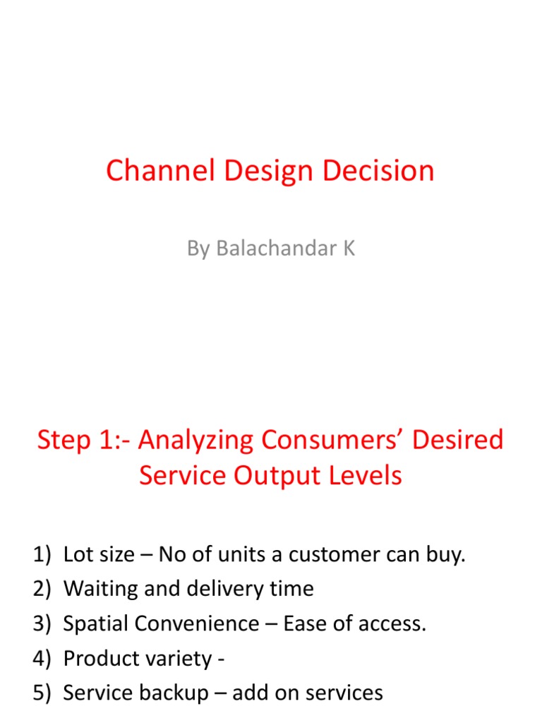 Image Result For Channel Design Decisions In Marketing Pdf Business
