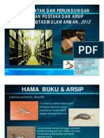 Fumigasi Perpustakaan Unmul 2012