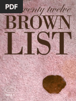 Download Brown List 2012 by King of Hollywood and hero to the underemployed SN110278257 doc pdf