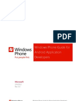 Wp7 Guide For Android Application Developers
