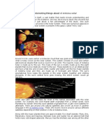 Know Interesting Things About El Sistema Solar
