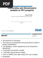 IOS 2012 - On Ownership and Governance in FP7 Exploitation - Daniel Field Atos
