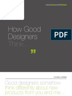 How Good Designers Think