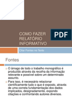 RI5 - Citar Fontes No Texto