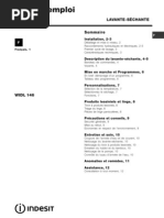 Download Manual Indesit W145tx - Franceza by Aurel Frintu SN110293679 doc pdf
