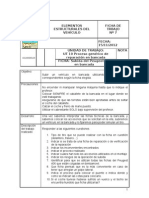 Ficha de Trabajo 7 Subida Del Peugeot 406 en Bancada