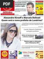 Jornal União - Edição de 10 a 25 de Outubro de 2012