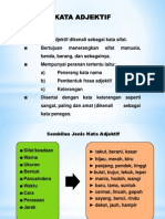 Pelajaran: Kata Adjektif