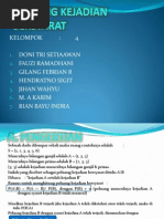 Download PELUANG KEJADIAN BERSYARAT by h1b001045 SN110298640 doc pdf
