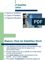 Overview of Satellite Communication Basics, Orbits, and Capacity Allocation Methods