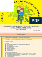 2012-2013_Programación General Anual de Atividades_APIMA