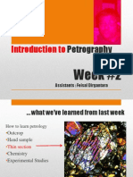 Introduction to Petrography Techniques