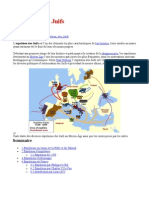 Expulsion Des Juifs Dans L'histoire de L'humanite