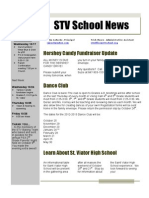 STV School News: Hershey Candy Fundraiser Update