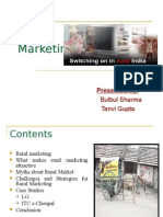 Rural Marketing in India With Case Studies of LG and ITC