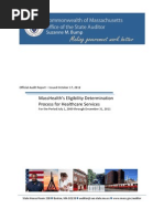 Download Audit Report on MassHealth by Mass Live SN110332182 doc pdf