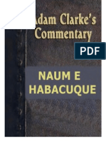 COMENTÁRIO ADAM CLARKE - NAUM e HABACUQUE