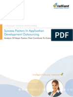 Success Factors in Application Development Outsourcing: A Telliant Systems White Paper