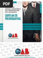 Cartilha Das Prerrogativas Do Advogado (OAB)