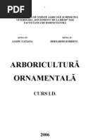 Arboricultura Ornamentala