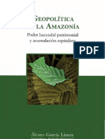 Geopolítica de La Amazonía. Poder Hacendal-Patrimonial y Acumulación Capitalista, Alvaro García Linera, 2012