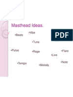 Masthead Ideas