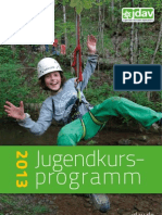 JDAV Jugendkursprogramm 2013 OL
