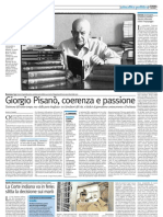 Giorgio Pisanò, coerenza e passione