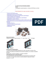 Calculo Simplificado de Transformadores