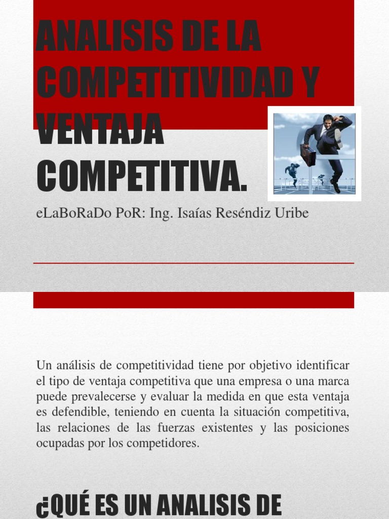 Análisis de Ventaja Competitiva Empresarial | PDF | Ventaja competitiva ...