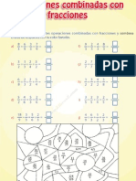 CAP 20 Operaciones Combinadas Con Fracciones