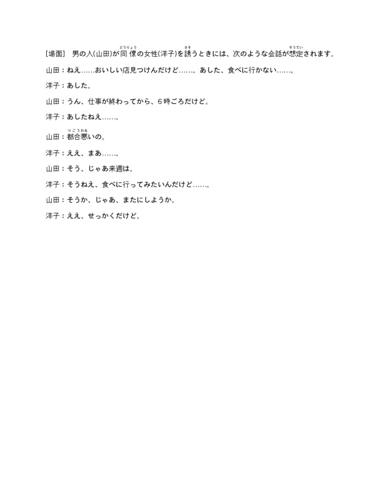 Contoh Honne-Tatemae | PDF