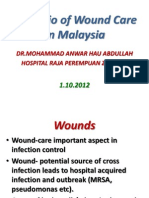 Scenario of WOUND CARE in MALAYSIA Foe Tenaga Pengajar