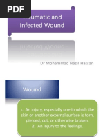 Traumatic and Infected Wound MX