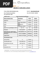 Haccp Plan Example Product Description | PDF | Milk | Foods