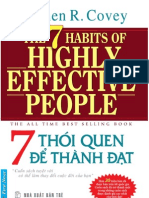 7 Thoi Quen de Thanh Dat - Stephen Covey