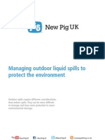 Managing Outdoor Liquid Spills To Protect The Environment