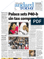 Manila Standard Today - Friday (October 19, 2012) Issue