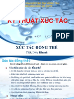 KỸ THUẬT XÚC TÁC-XTDongthe