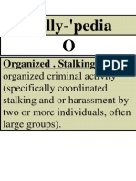 Rally-Pedia Flyers - Organized Stalking 2