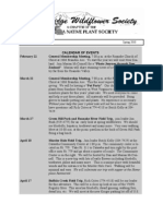 Vol. 31, No. 1 Spring 2010: Spring. We Will Be Having A "Pot Party". Our Chapter Has Bought 700