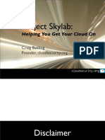 Project Skylab:: Helping You Get Your Cloud On