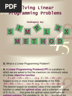 Simplex Algorithm