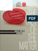 The Fact of the Matter | Poems by Sally Keith